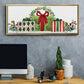 Woodland Holiday Collection D - Floater Framed Canvas Print