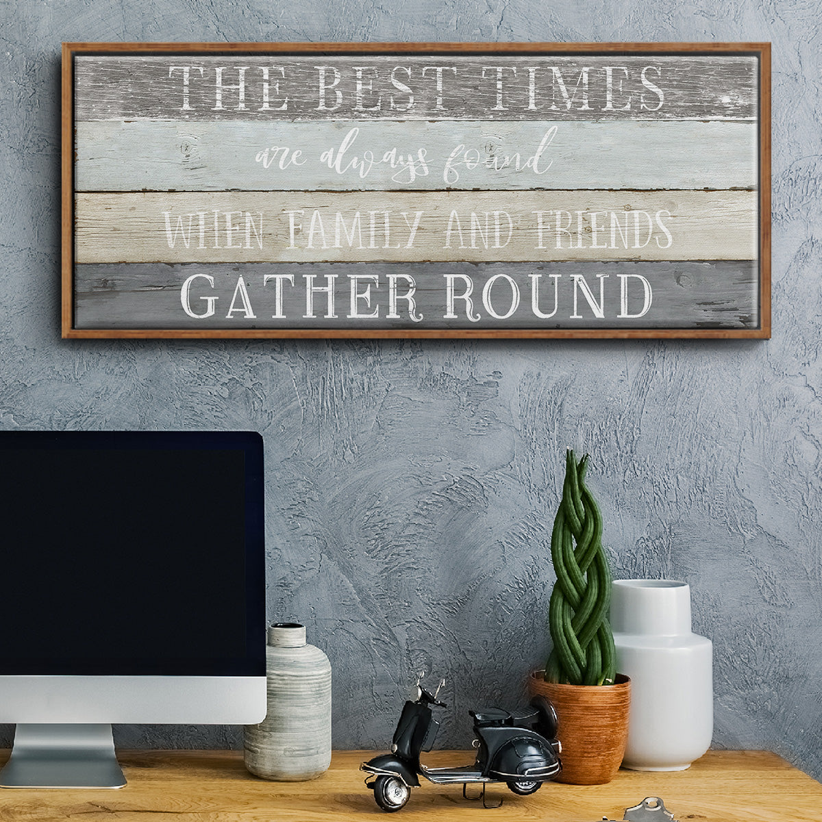 Best Times - Floater Framed Canvas Print
