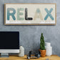 Relax Your Body - Floater Framed Canvas Print