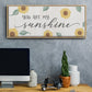 You Are My Sunshine - Floater Framed Canvas Print