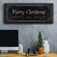 Merry Christmas - Floater Framed Canvas Print