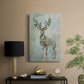 Fantastic Florals Deer, Full - Canvas Art Print