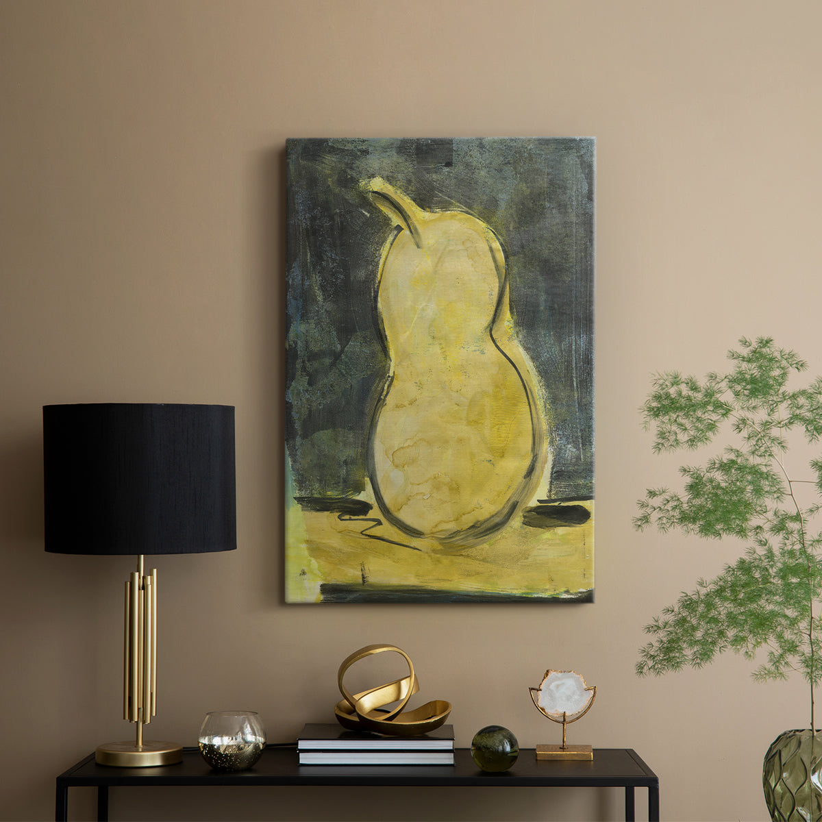 Urban Pear I - Canvas Art Print