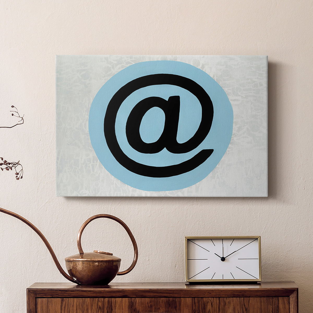 At - Canvas Art Print