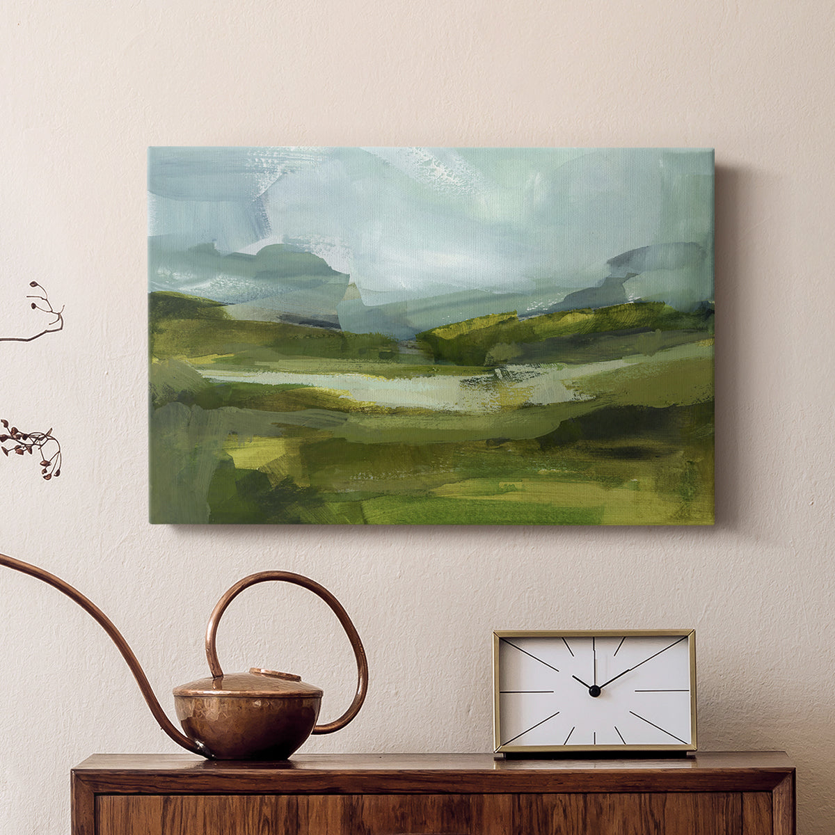 Emerald View III - Canvas Art Print