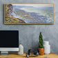 Seascape Near Fecamp, 1881 - Floater Framed Canvas Print