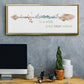 Dream Arrow - Floater Framed Canvas Print