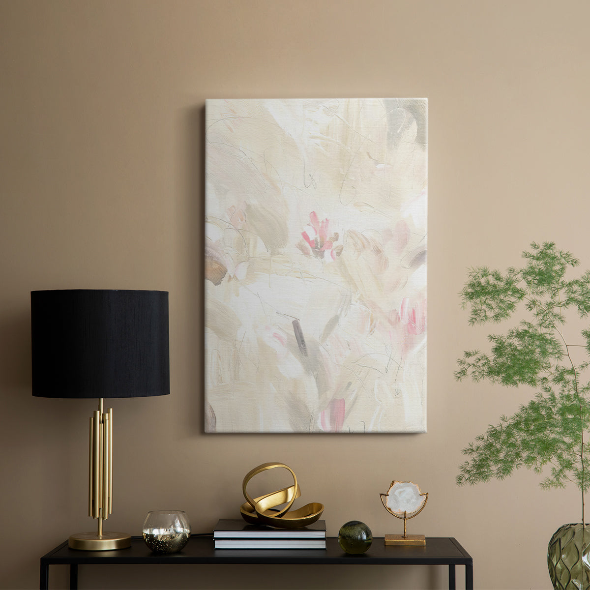 Soft Abstraction II - Canvas Art Print