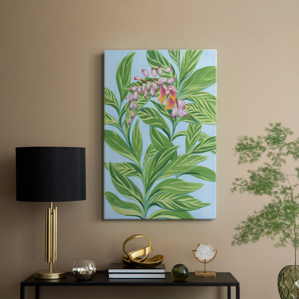 Tropical Shell Ginger I - Canvas Art Print