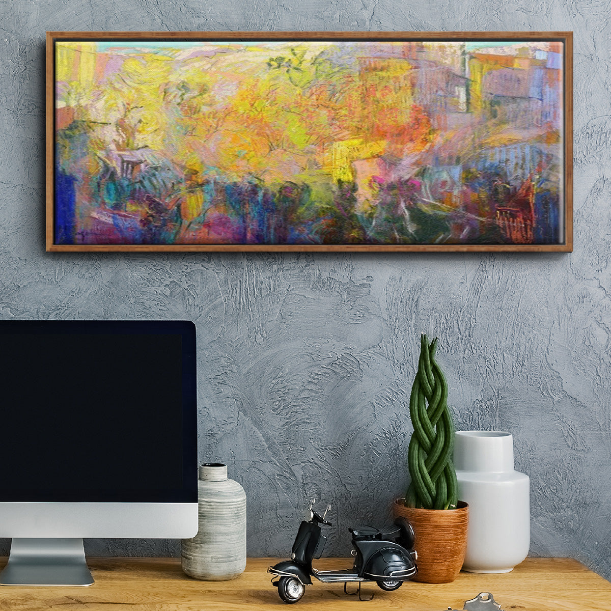 Incantanta - Floater Framed Canvas Print