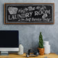 Self Service - Floater Framed Canvas Print