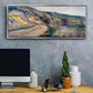 The Road to Giverny, 1885 - Floater Framed Canvas Print