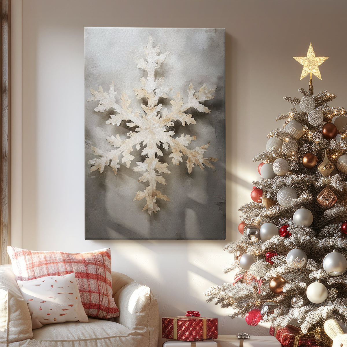 Chalk Serenade of Dawn - Canvas Art Print