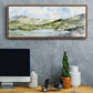 Serene Mountains I - Floater Framed Canvas Print