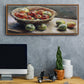 The Plate with Apples, 1880 - Floater Framed Canvas Print