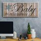 Baby It's Cold - Floater Framed Canvas Print
