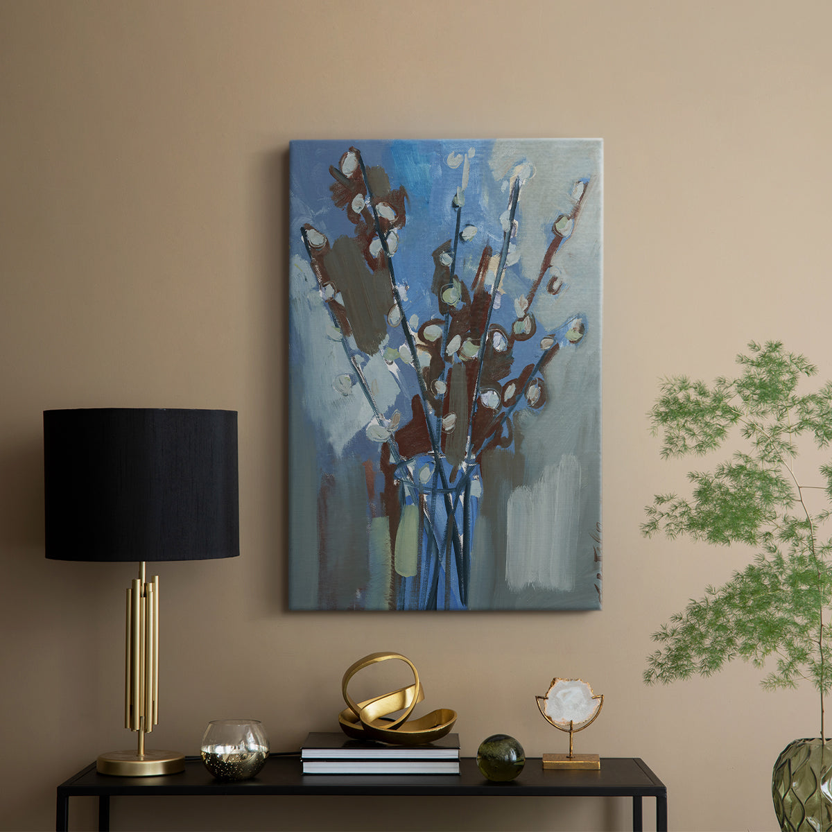 Winter Willow I - Canvas Art Print