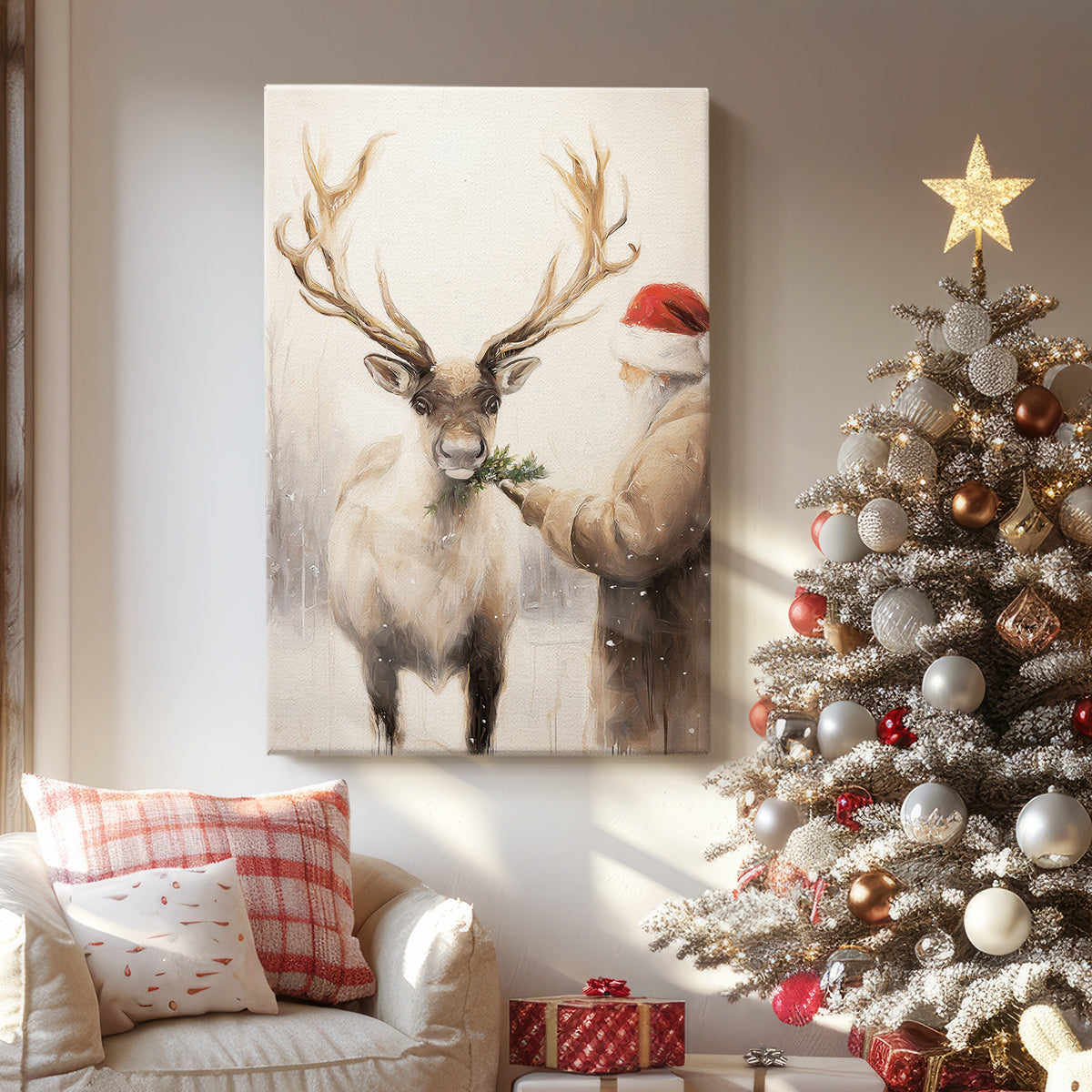 Golden Eve Promise - Canvas Art Print