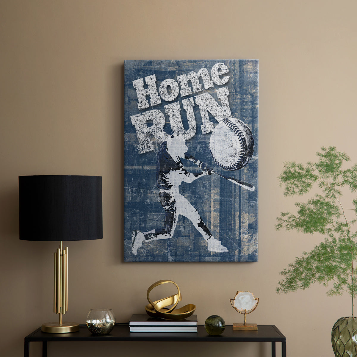 Home Run Hitter - Canvas Art Print