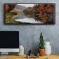 Rowboat on the Seine at Jeufosse, 1884 - Floater Framed Canvas Print