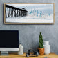 Life's a Beach - Floater Framed Canvas Print