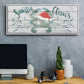 Tis the Seasun Collection D - Floater Framed Canvas Print