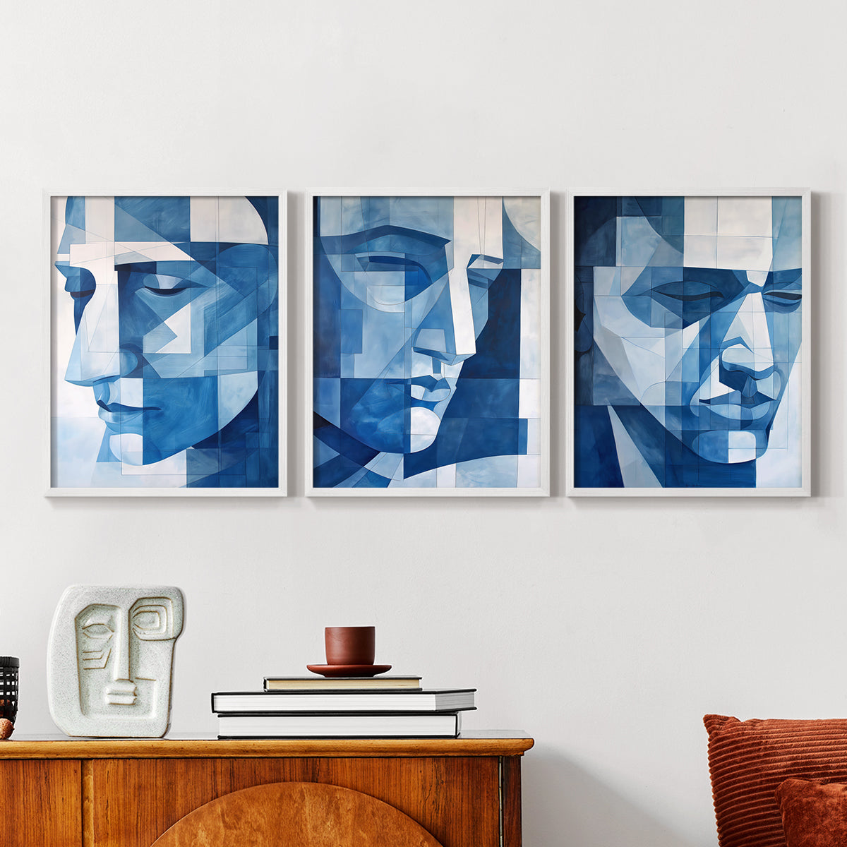 Abstract Series XXVIII - Restickable Framed Art Set