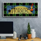 Halloween Trick or Treaters Collection D - Floater Framed Canvas Print