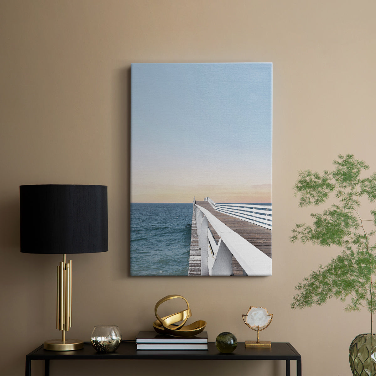 Day at the Pier - Canvas Art Print