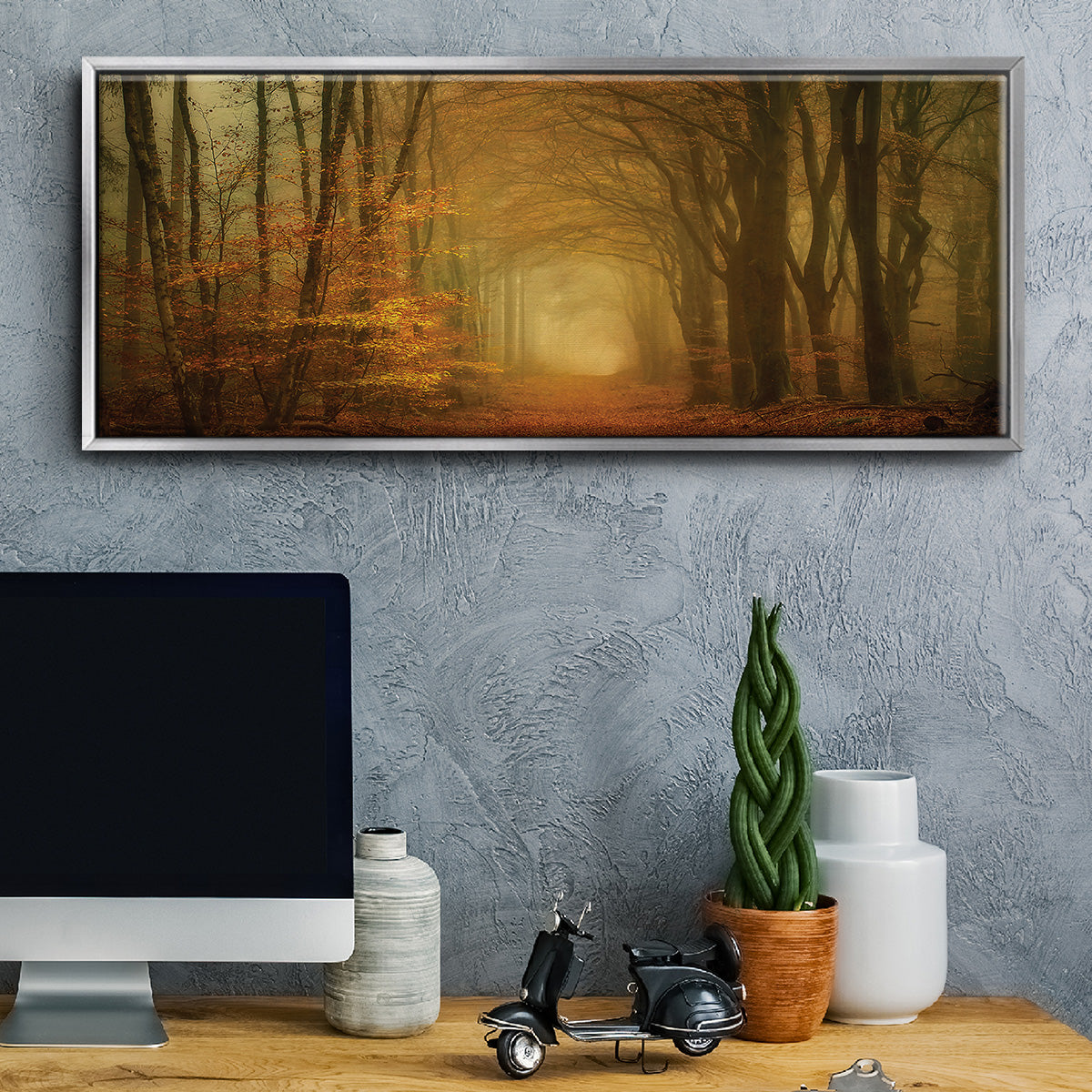 Early Light - Floater Framed Canvas Print