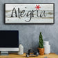 Alegria - Floater Framed Canvas Print