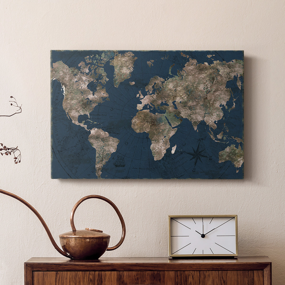 Navy Atlas - Canvas Art Print