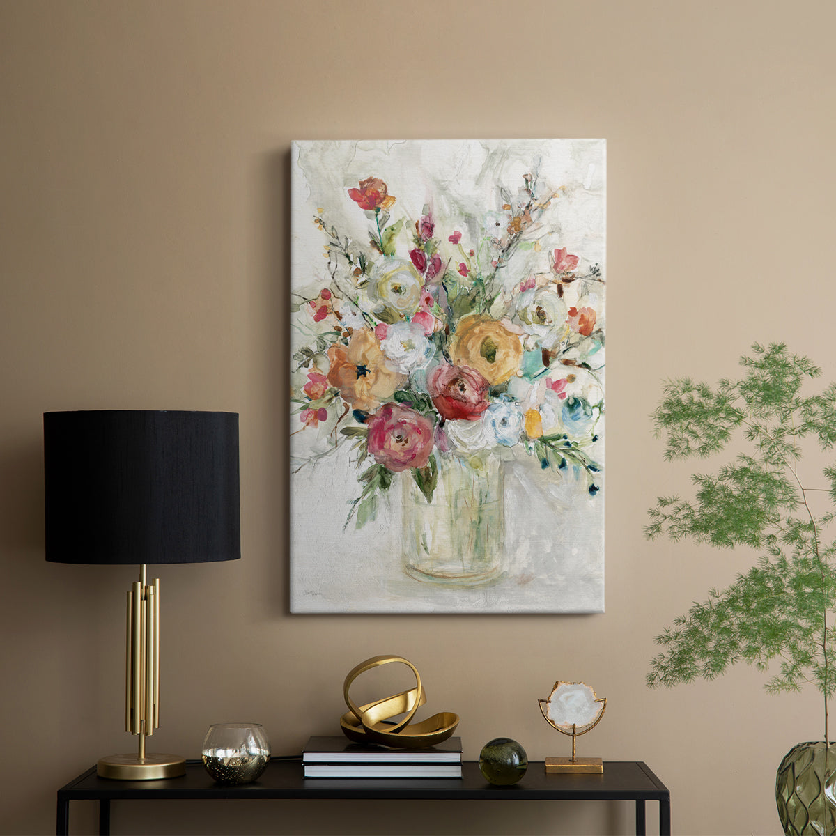 Contemporary Bouquet - Canvas Art Print