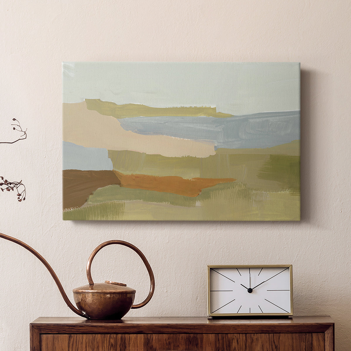 Stacked Landscape IV - Canvas Art Print
