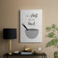 Lick the Bowl - Canvas Art Print
