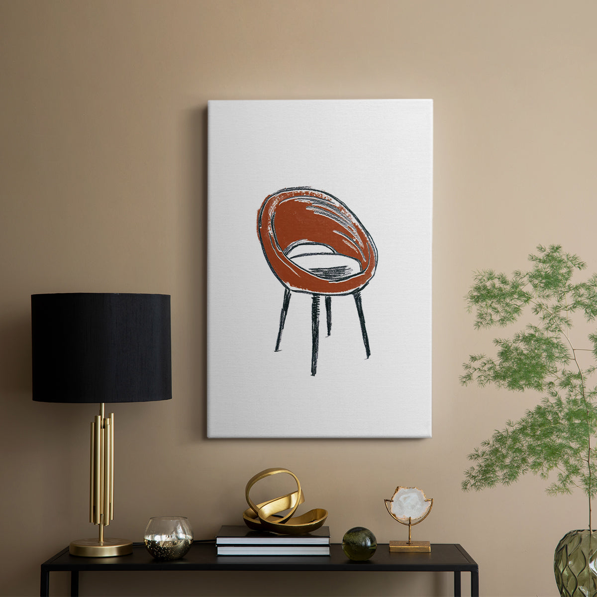 Take a Seat V - Canvas Art Print