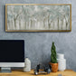 Neutral Spring - Floater Framed Canvas Print