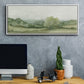 Vintage Landscape Sketch II - Floater Framed Canvas Print