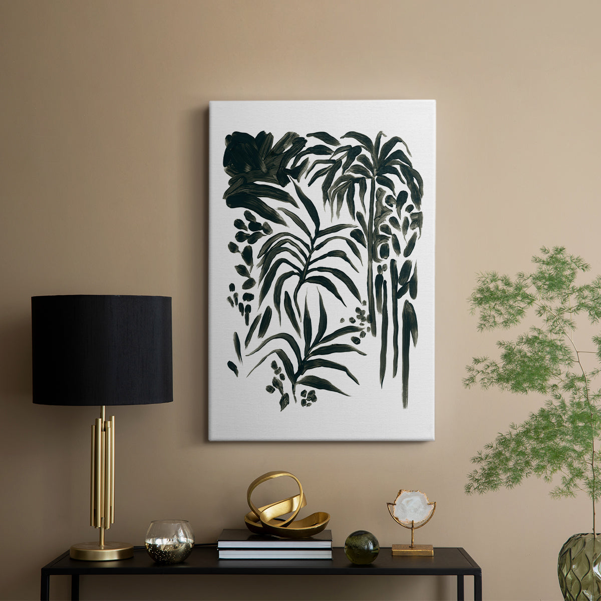 Ink Jungle I - Canvas Art Print