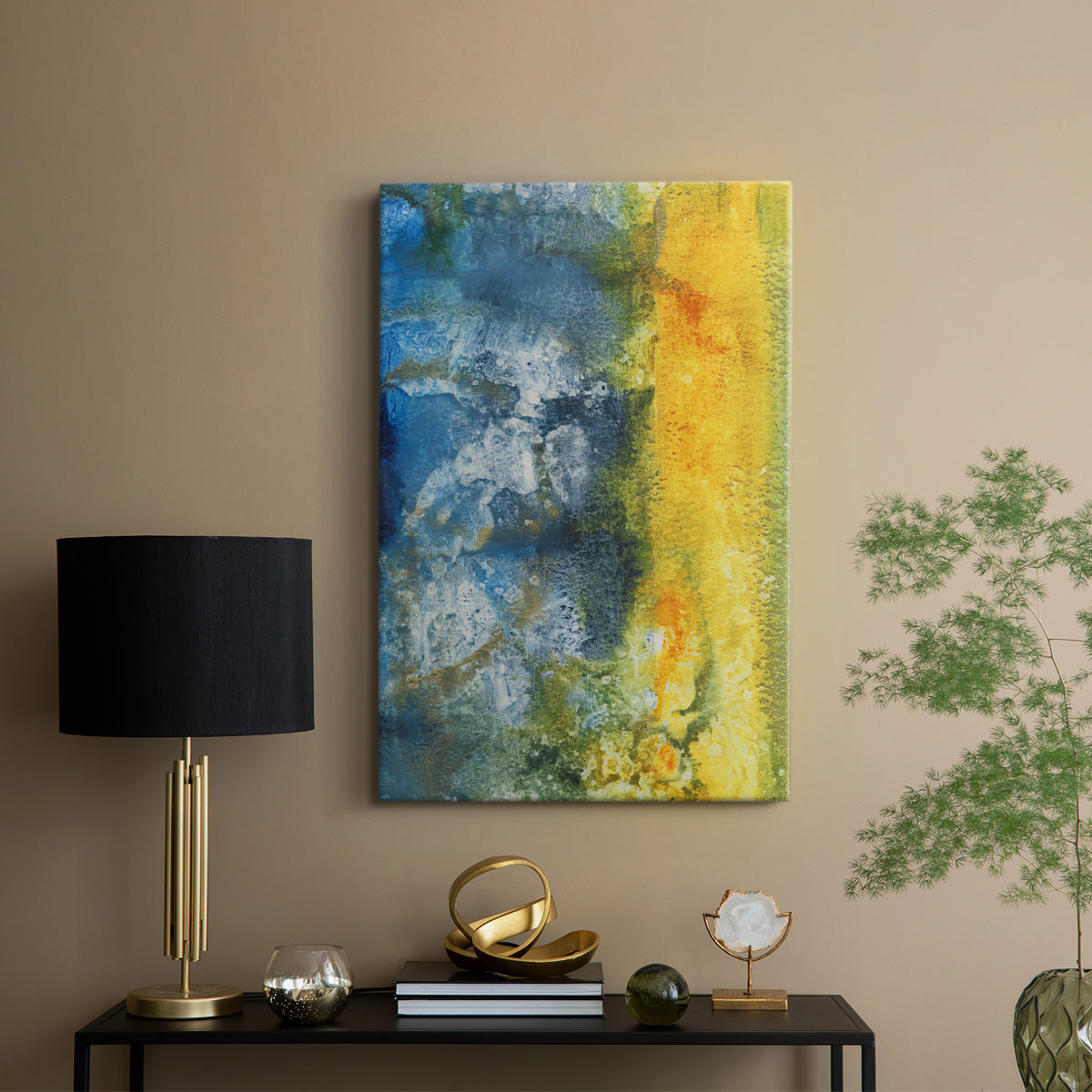 Aquatic Energy II - Canvas Art Print