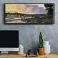 The Seine at Bougival in the Evening, 1870 - Floater Framed Canvas Print