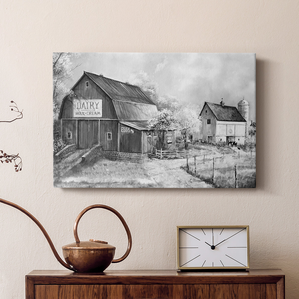 Day at the Farm - Canvas Art Print