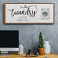 Never Ending Laundry - Floater Framed Canvas Print