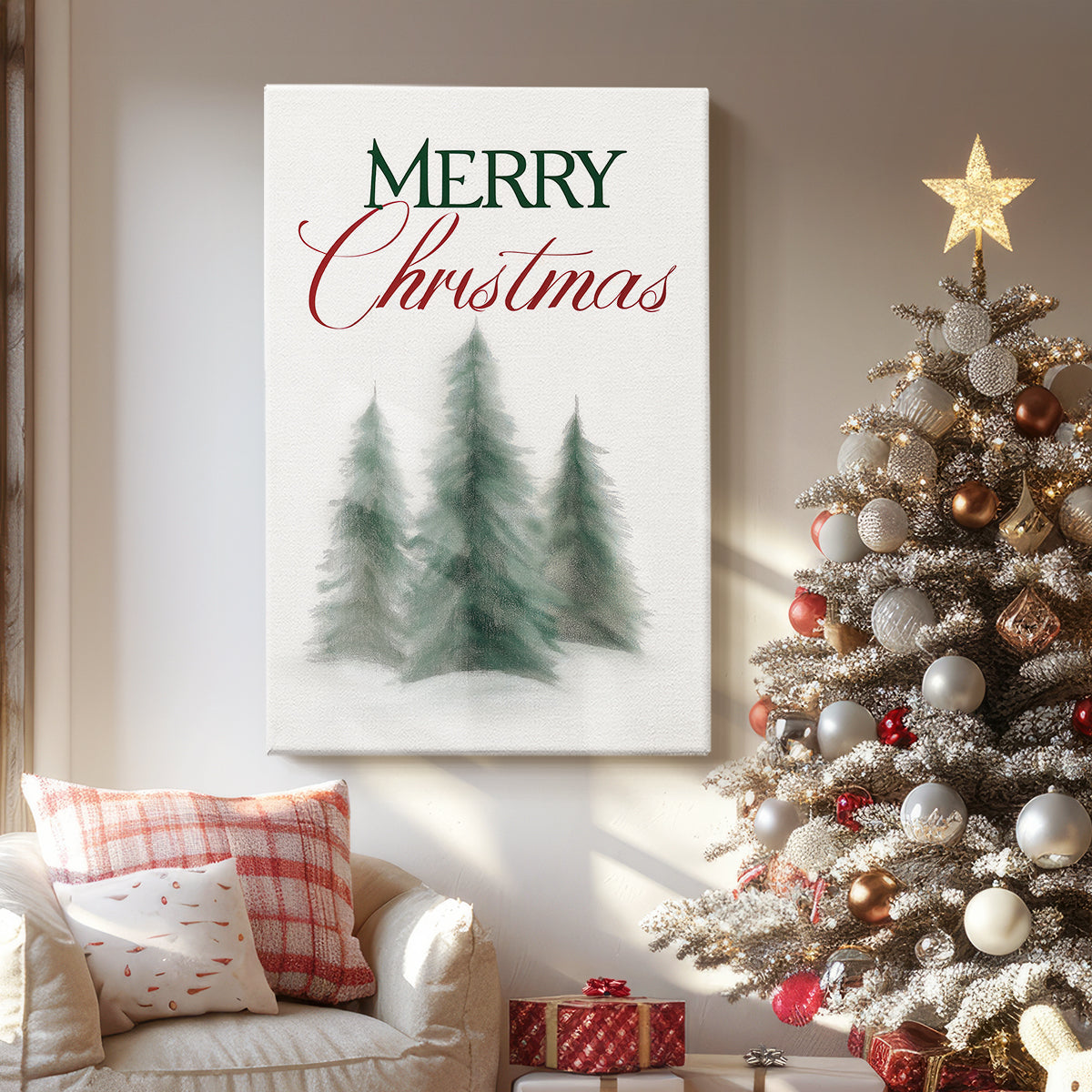 Midwinter of Silver Promise - Canvas Art Print
