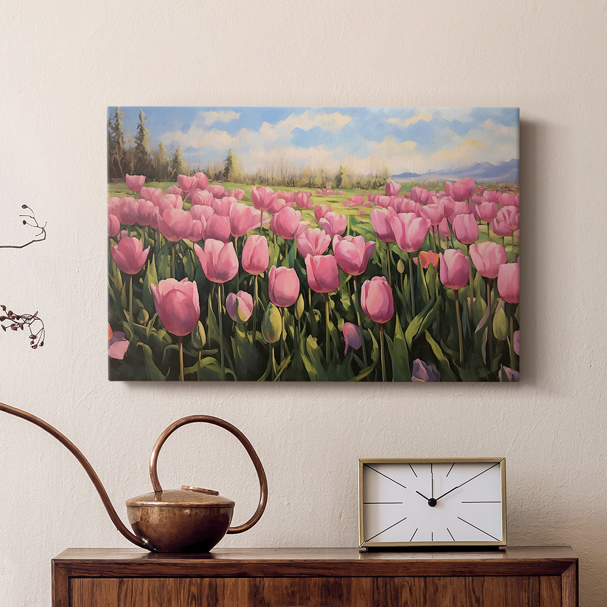Floral Field XCIV - Canvas Art Print