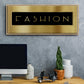 Gold Fashion - Floater Framed Canvas Print