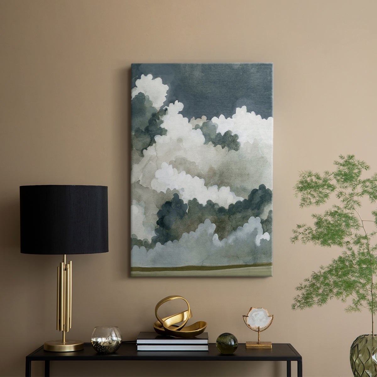 Vast Neutral Sky II - Canvas Art Print