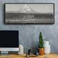 Mount Hood from the Columbia - Floater Framed Canvas Print