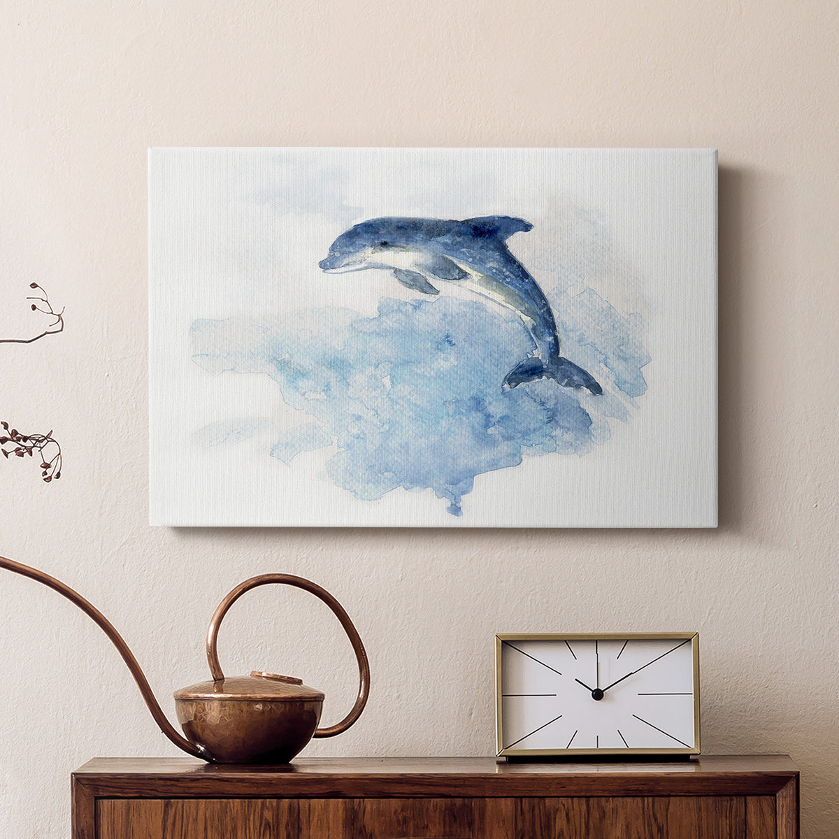 Wave Jumping - Canvas Art Print