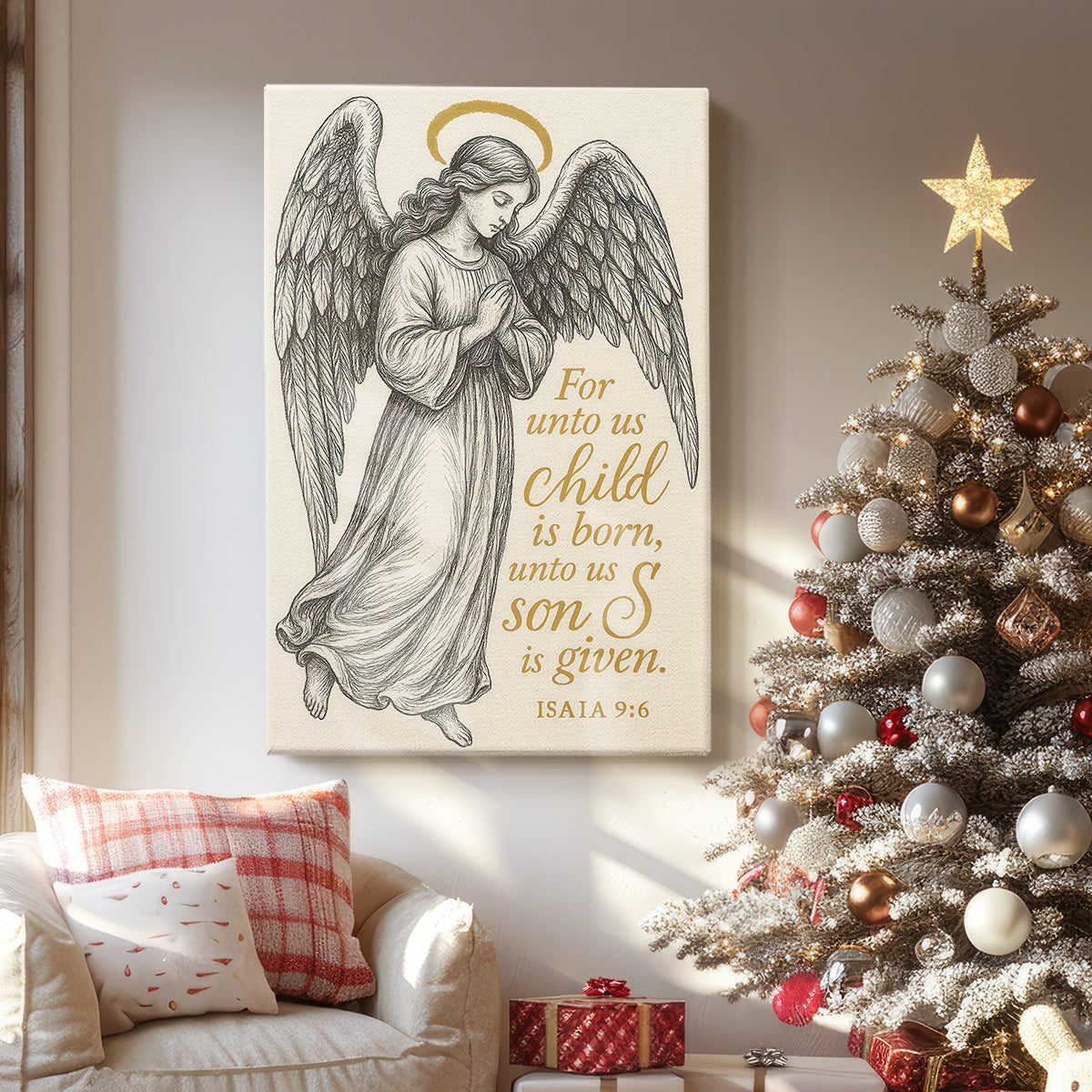 Chapel of Golden Serenade - Canvas Art Print